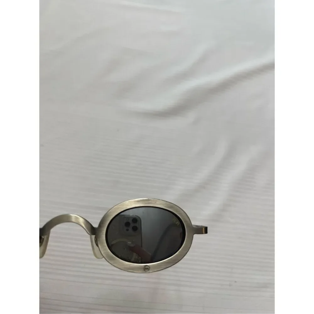 Hiromichi Nakano Oval Vintage Designer Sunglasses HN-307 37 31 140 Rare